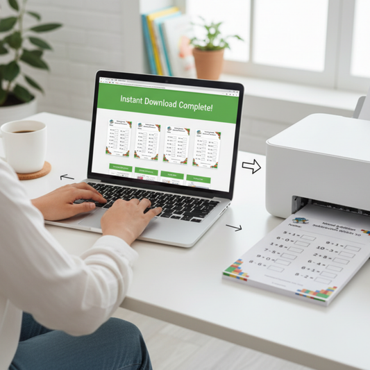 Mixed Addition & Subtraction Worksheets 0–10 PDF | 10 Printable Pages | KS1